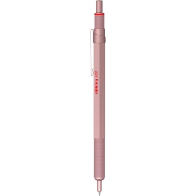 rOtring Химикалка Rotring 600 1, 0 мм с бутон в розово злато NRR2183912 (NRR2183912)