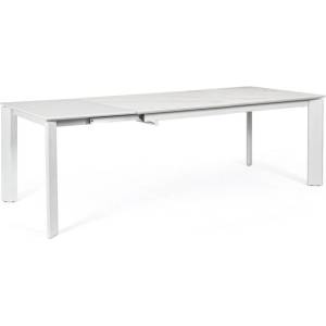 Bizzotto ТРАПЕЗНА МАСА briva 160-220x90x76 БЯЛА (0731243)