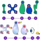 CLIXO magnetická stavebnice Window