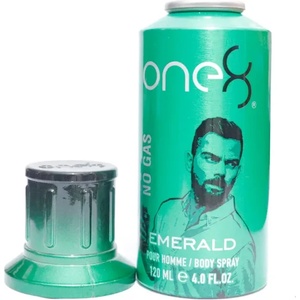 One 8 Emerald No Gas ароматизиран спрей за мъже 120 ml