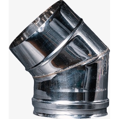 ArtKamin Димоотводно коляно инокс 45° - Ф150 (k45ibi)