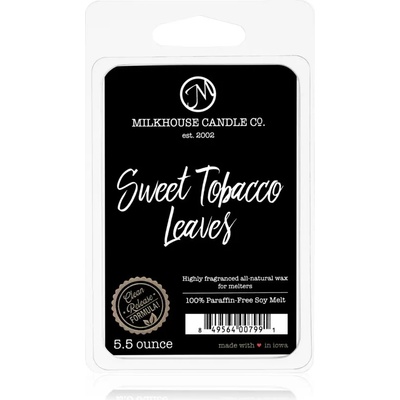 Milkhouse Candle Milkhouse Candle Co. Creamery Sweet Tobacco Leaves восък за арома-лампа 155 гр