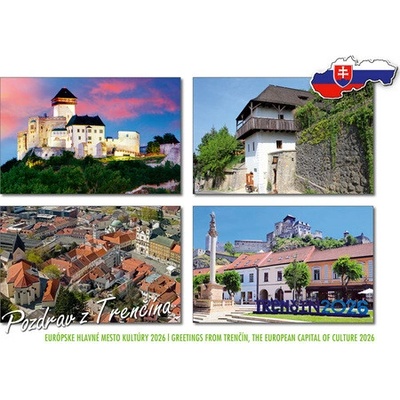 (A6) Pohľadnica A6 Pozdrav z Trenčína
