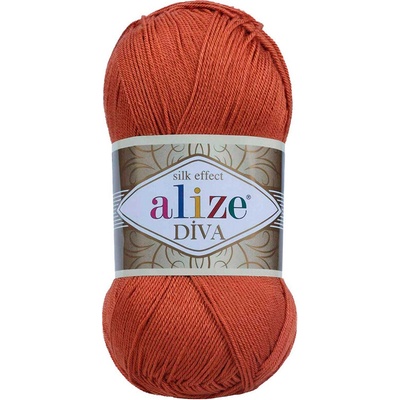 Alize příze Diva 36 cihlová