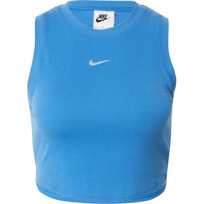 Nike Sportswear Топ 'ESSENTIAL' синьо, размер S