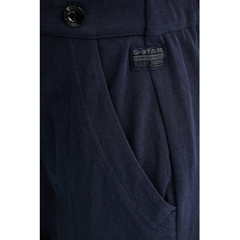 G-Star Памучен гащеризон G-Star в тъмносиньо от памук с яка D26093-C336 (D26093.C336)