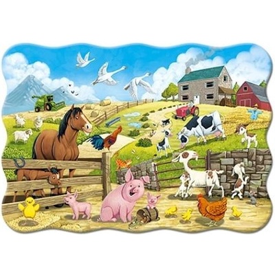 Castorland MAXI 20 Zvieriatka na farme