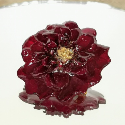 Meganflo Триизмерна далия - брошка