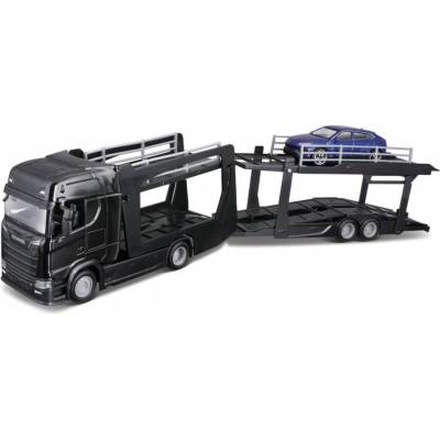 Bburago Scania 770S Black s Lamborghini Urus 1:43