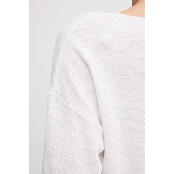 Benetton Пуловер с къси ръкави дамски от лен (1DC3D10GU)