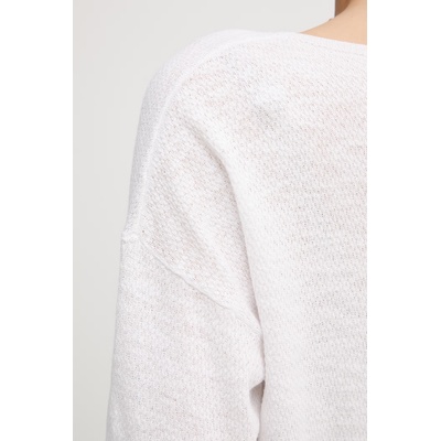 Benetton Пуловер с къси ръкави дамски от лен (1DC3D10GU)