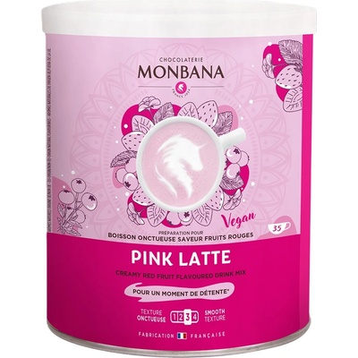 Monbana Разтворима напитка Monbana Pink Latte 350 г