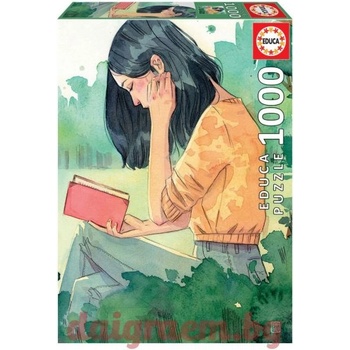 Image 1 of Educa Пъзел educa 19028 - 1000 части - Читателката, Естер Гили (edu19028)