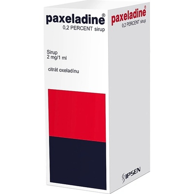 Paxeladine 0,2 PERCENT sirup sir. 1 x 100 ml