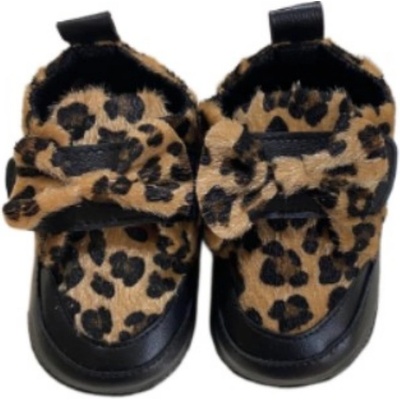 LoveMAXX Бебешки буйки LoveMAXX - Leopard, размер 19, черни (2013LV-5)