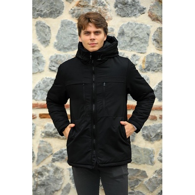 Goccix Мъжко водонепромокаемо и ветроустойчиво яке gpa-200 - Черно #409099 (409099_Черно)