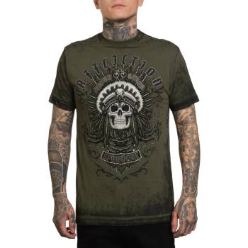 AFFLICTION мъжка тениска affliction - lunar dust - a27871-wm