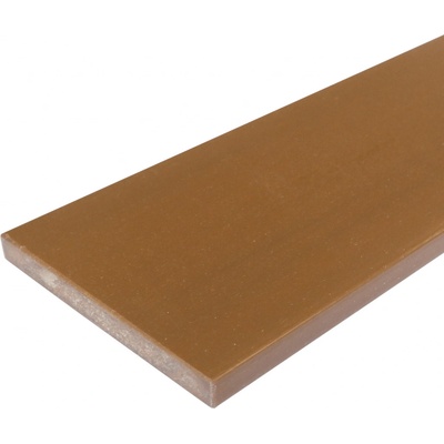 Everwood plotovka 100x15x na míru mm, rovná Barva: teak