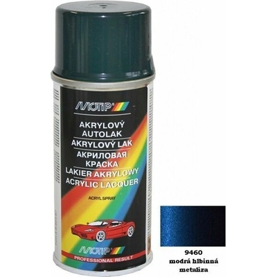 Motip Akrylový autolak sprej Škoda 150 ml SD9460 modrá hlbinná metalíza