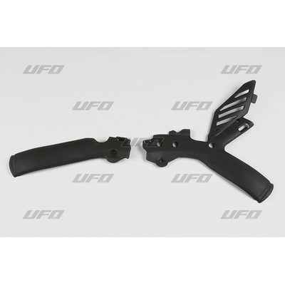 UFO kryty rámu KTM SX/SXF/SX-F 07-10, EXC/EXCF/EXC-F 08-11, SXF 07-10 barva černá