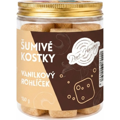Pure Harmony Šumivé kostky do koupele Vanilkový rohlíček 180 g