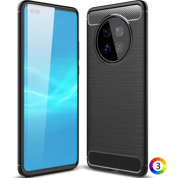 Image 1 of Huawei Mate 40 Pro Удароустойчив Carbon Fiber Калъф и Протектор