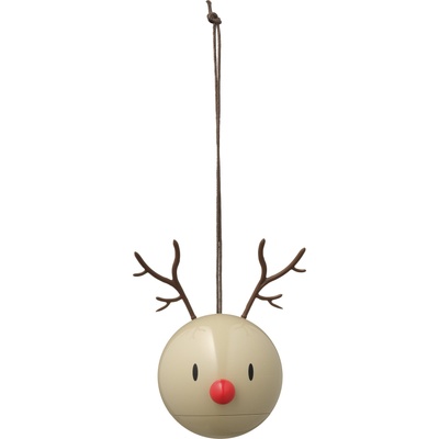 Hoptimist Коледни топки Xmass Bumble северни елени цвят лате 2 бр (26097)