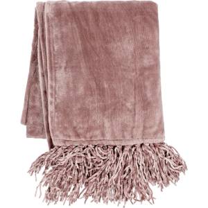Tiseco Home Studio Розово микро плюшено одеяло , 130 x 170 cm - Tiseco Home Studio (3300MAUVE)