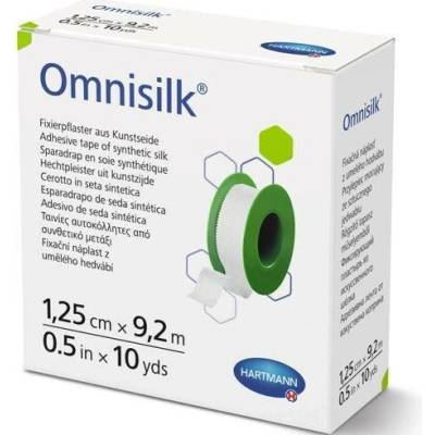 Hartmann-Rico Omnisilk náplast bílé hedvábí 1,25 cm x 9,2 m