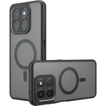 Huawei Магнитен Калъф (PC + TPU) за Honor X7d / 400 Smart- MagSafe, Вкл. Протектор, Черен (матов)