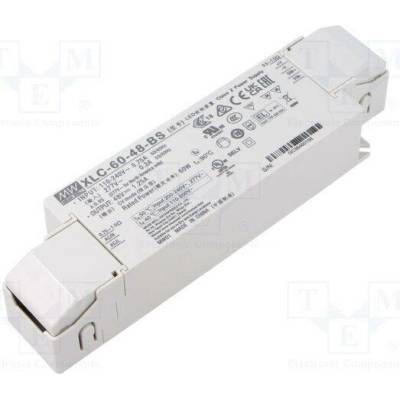 MEAN WELL XLC-60-48-BS Napájecí zdroj: spínaný; LED; 60W; 48VDC; 0÷1,25A; 155÷400VDC; 88%