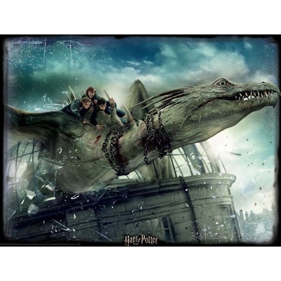 PRIME 3D Harry Potter Drak od Gringottových 3D 300 dielov