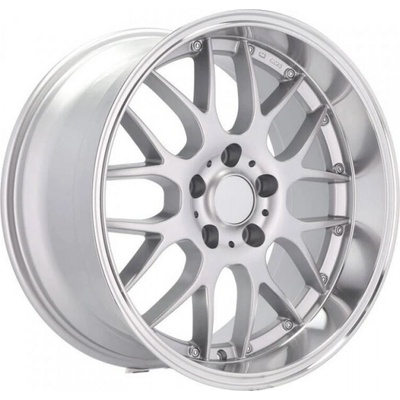 RACING LINE BY773 9x18 5x120 ET20 silver + polished edge
