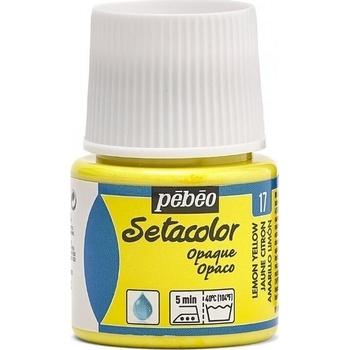 Pébéo Setacolor farba na látky 17 lemon yellow 45 ml