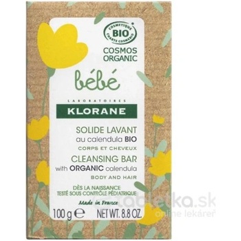 KLORANE BEBE Jemné mýdlo s Bio měsíčkem 100 g