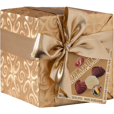 Selllot Belgické plněné pralinky ve zlatém papíru 150 g kostka