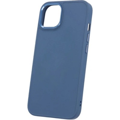Mobi-Fon Силиконов кейс bSmart Silicone Satin Case, За iPhone 14 Plus (6.7), Тъмносин (IPH-14PLUS-001)