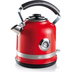 Ariete Електрическа кана Ariete Moderna, 2000W, Тяло от стомана с вместимост 1.7 л. , Филтър, 360° основа, Термометър, Видимо ниво на водата - ЧЕРВЕН (AR-00C285400AR0) Електрически кани