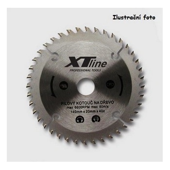 Xtline TCT16060 Kotouč pilový na dřevo 160x20/60 zubů