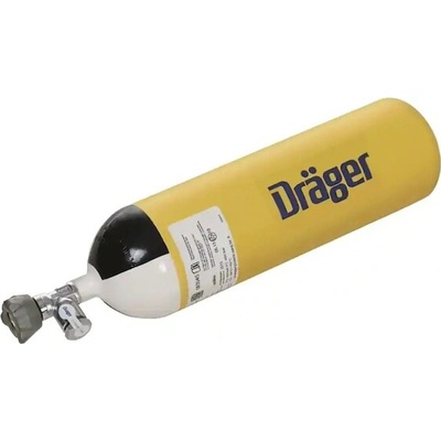 Dräger ocelová tlaková láhev 6L/300 bar