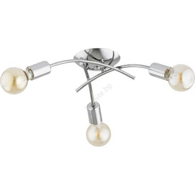 Плафониера TORIZO 3xE27/15W/230V лъскав хром (ALF62634)