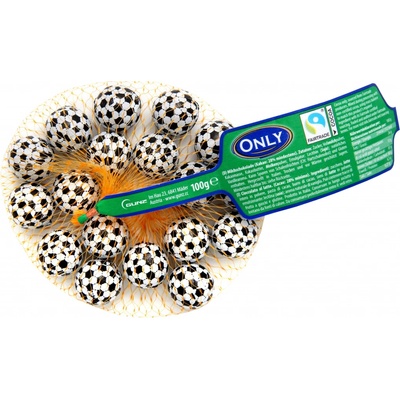 Only Fotbalové míče z mléčné čokolády v síťce 84 g – Zbozi.Blesk.cz