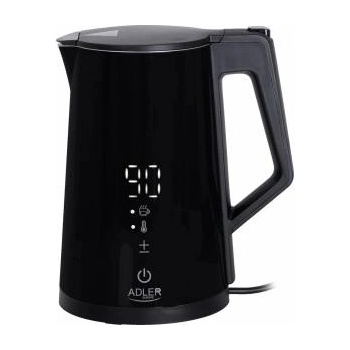 AEG Electric kettle Adler AD 1345b LED with temperature control 1.7L STRIX