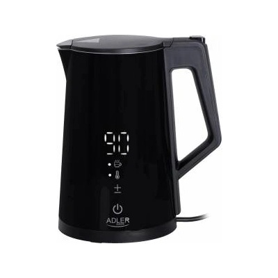 AEG Electric kettle Adler AD 1345b LED with temperature control 1.7L STRIX