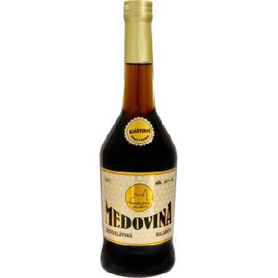Křivoklátská medovina Klášterní 18% 0,5 l
