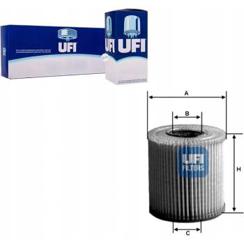 UFI OLEJOVÝ FILTER IBIZA POLO 1.2 1.2 12V 01-