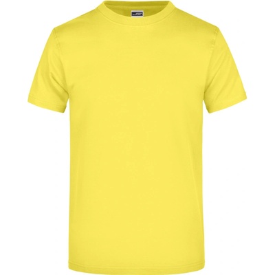 James & Nicholson tričko JN 02 krátký rukáv pánské COT02000220001-yellow