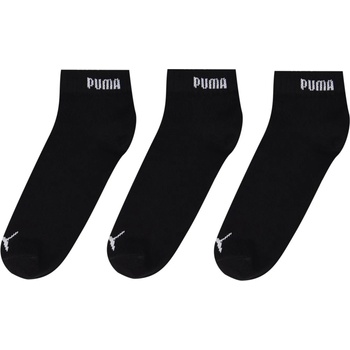 Image 1 of PUMA Мъжки чорапи Puma 3 Pack Quarter Socks Mens - Black