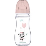 Canpol babies Антиколик шише Canpol - Exotic Animals, 12м +, 300 ml, розово (35/222_pin) - baby