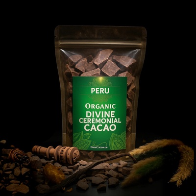 Pure Cacao Peru ceremoniálne kakao 250 g